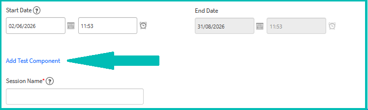 Add test component.PNG